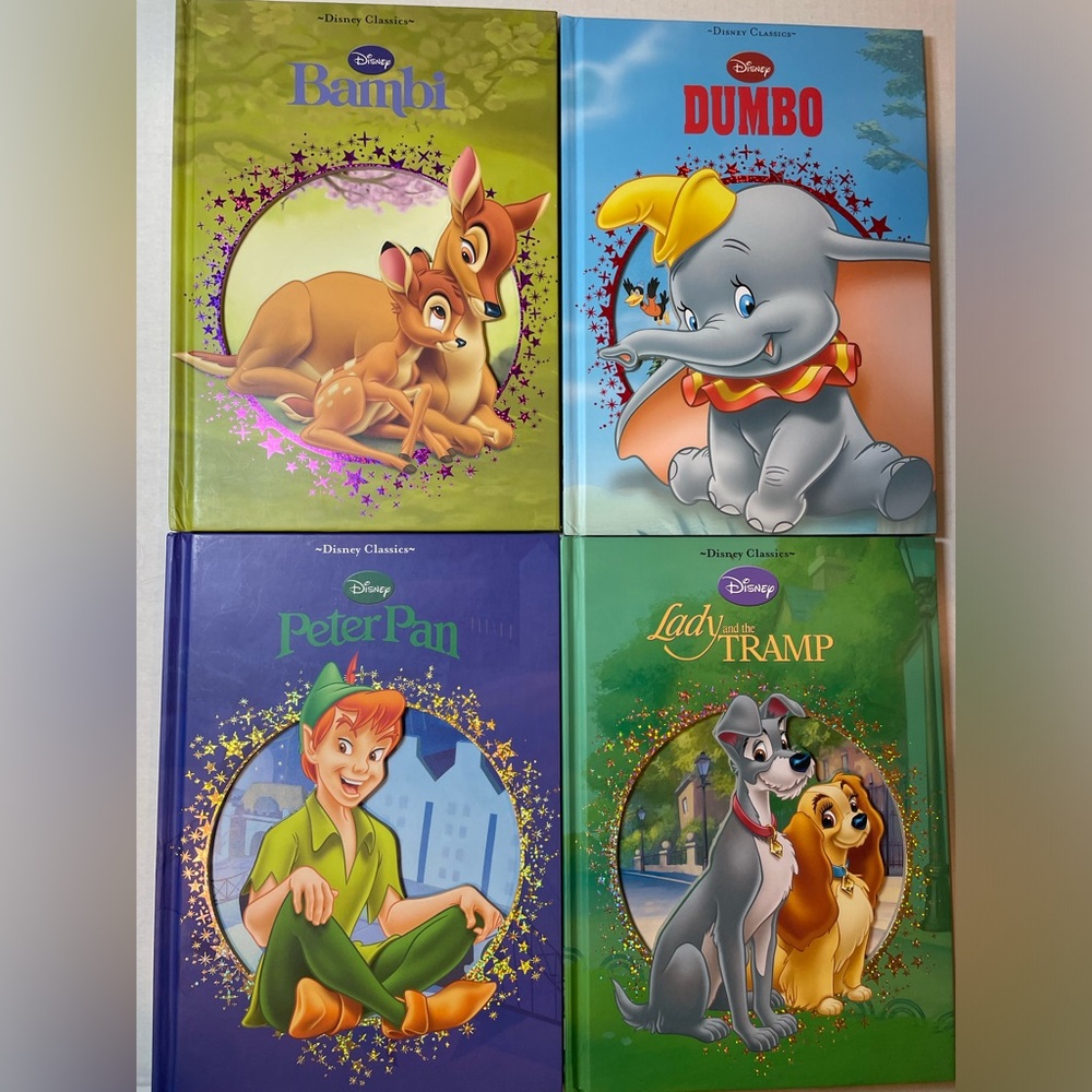 Disney Classics - set of 4 books